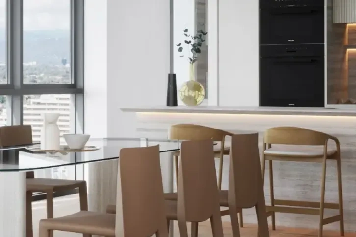 Светлая 2+1 квартира в престижном районе Мельбурна