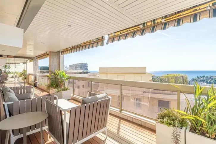 Семейная квартира площадью 174 м2 в Les Oliviers, Монако