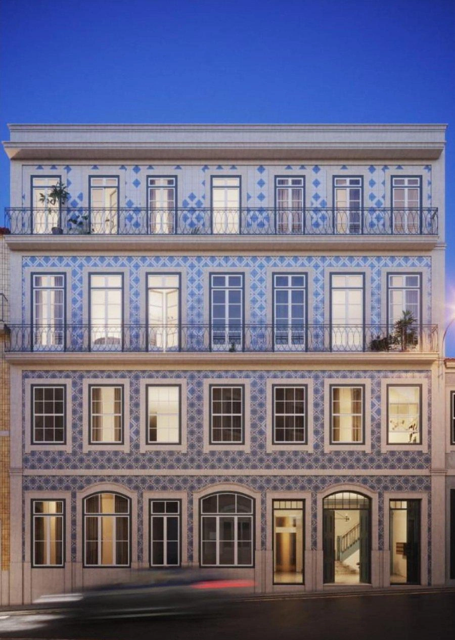 Апартаменты в проекте реновации в историческом центре Порту, Португалия