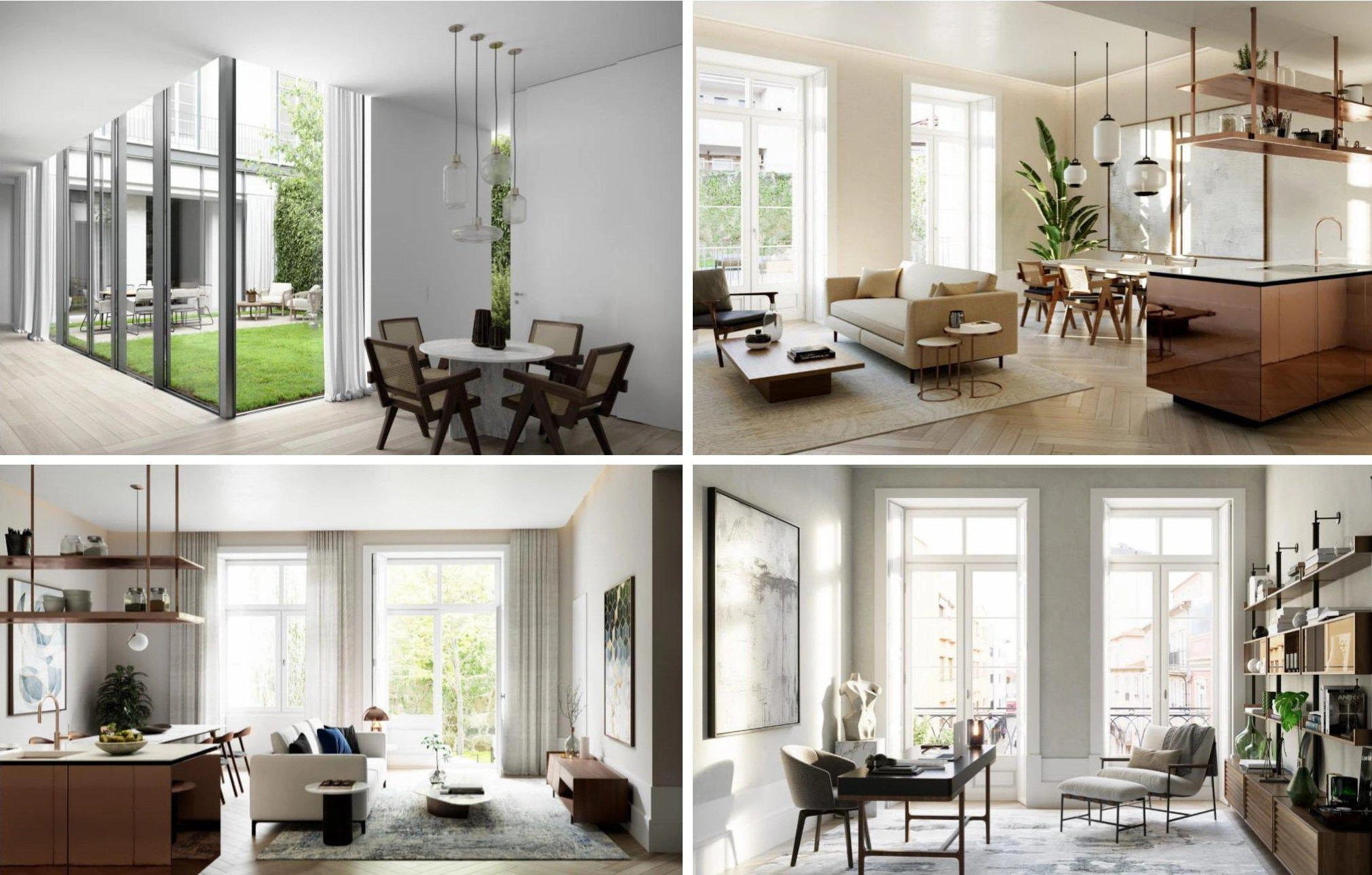 Апартаменты в проекте реновации в историческом центре Порту, Португалия