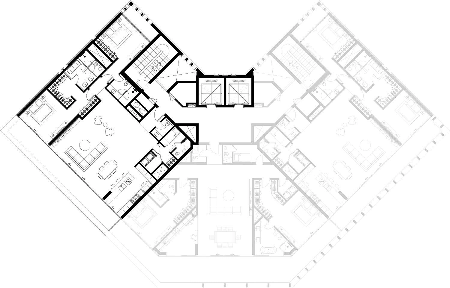 Апартаменты Ritz Carlton Residences, Объединённые Арабские Эмираты, Дубай