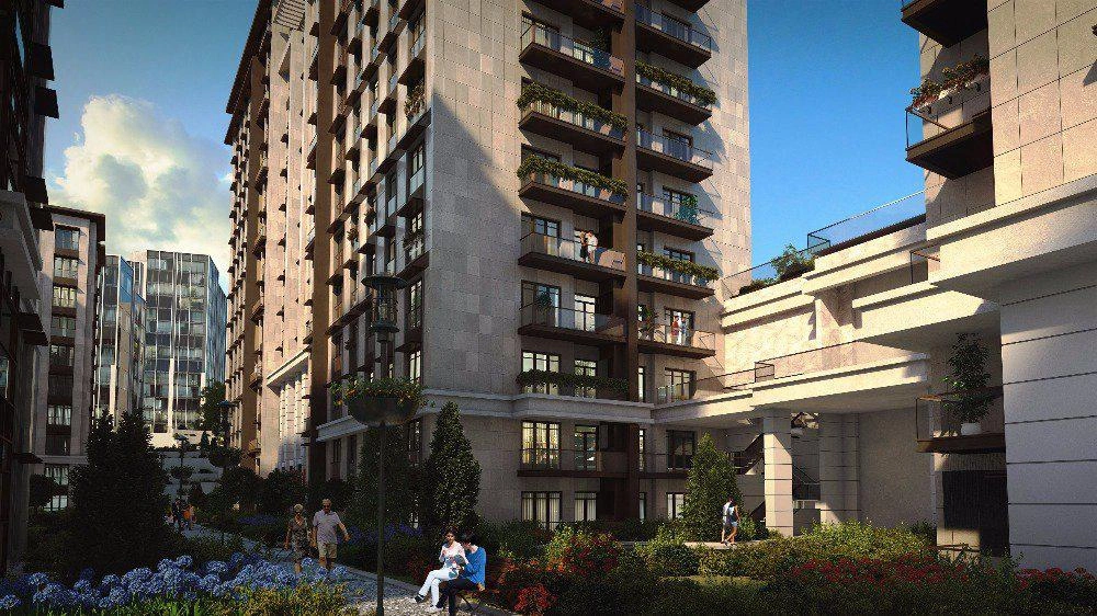 Квартиры в современном жилом комплексе в Бейоглу, Стамбул, Турция