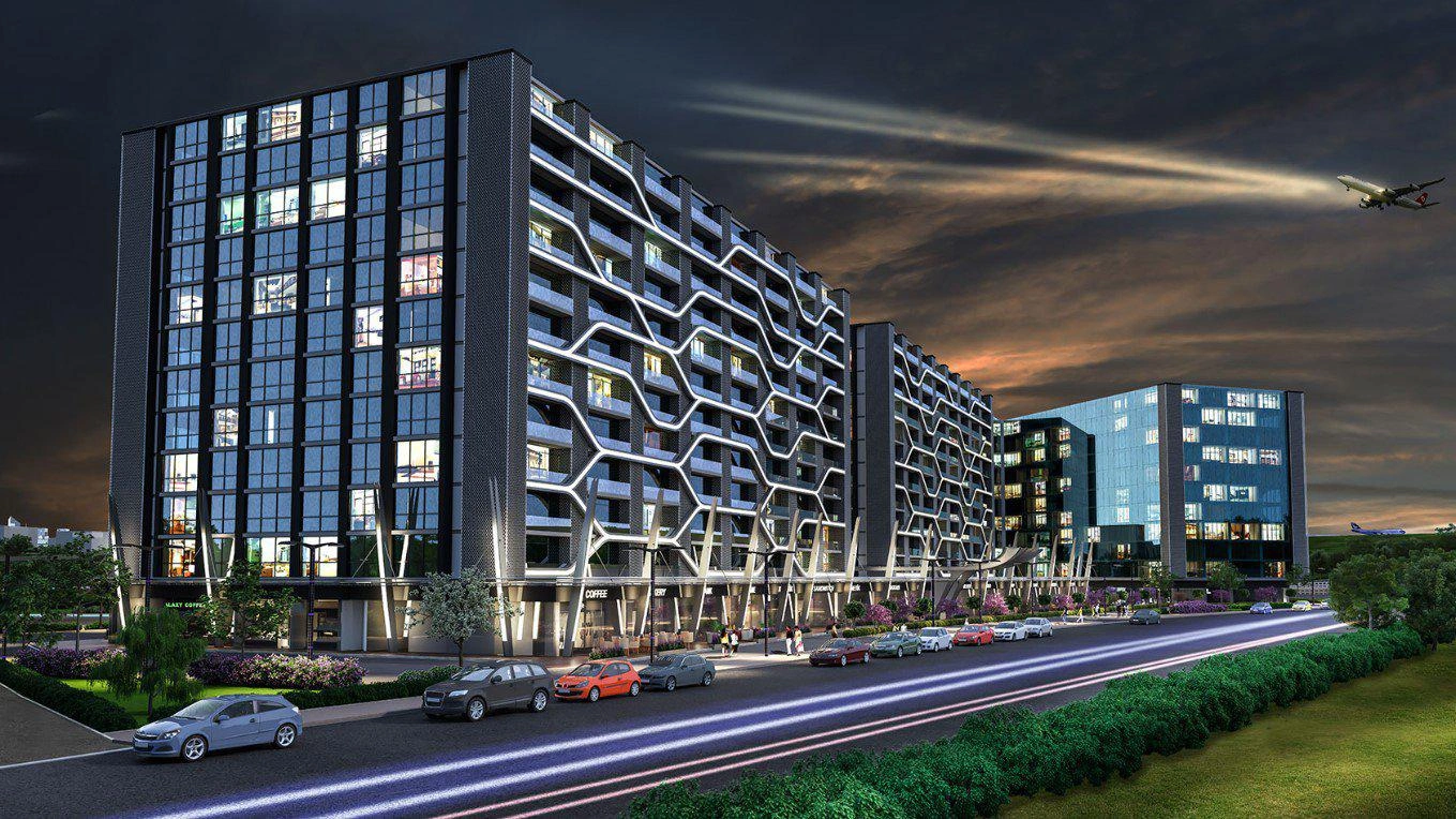 Квартиры в современном жилом комплексе в Kucukcekmece, Стамбул, Турция