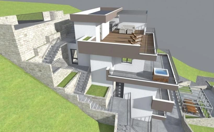 Участок городского типа в Подгоре, Хорватия