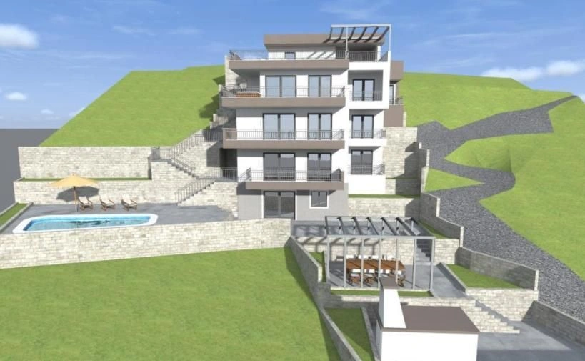 Участок городского типа в Подгоре, Хорватия