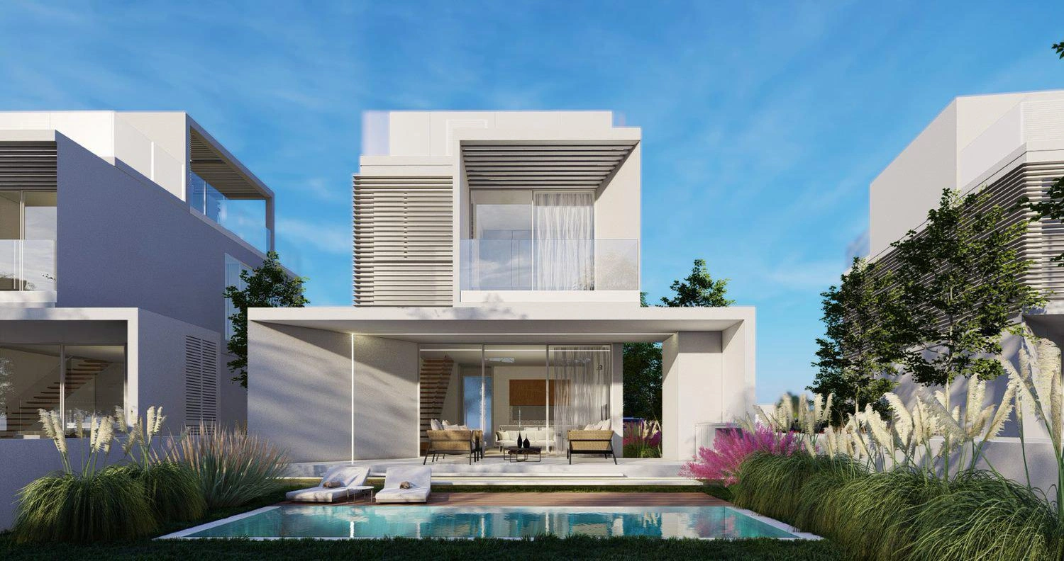 Виллы в жилом комплексе в Пафосе, Кипр