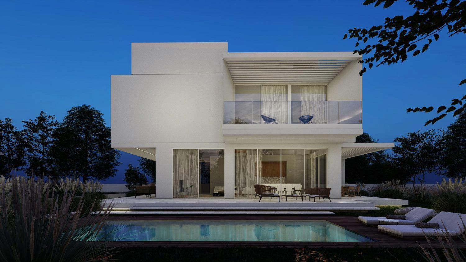 Виллы в жилом комплексе в Пафосе, Кипр