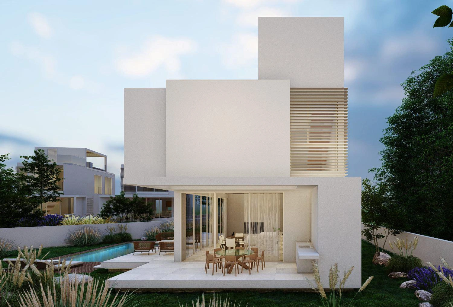 Виллы в жилом комплексе в Пафосе, Кипр