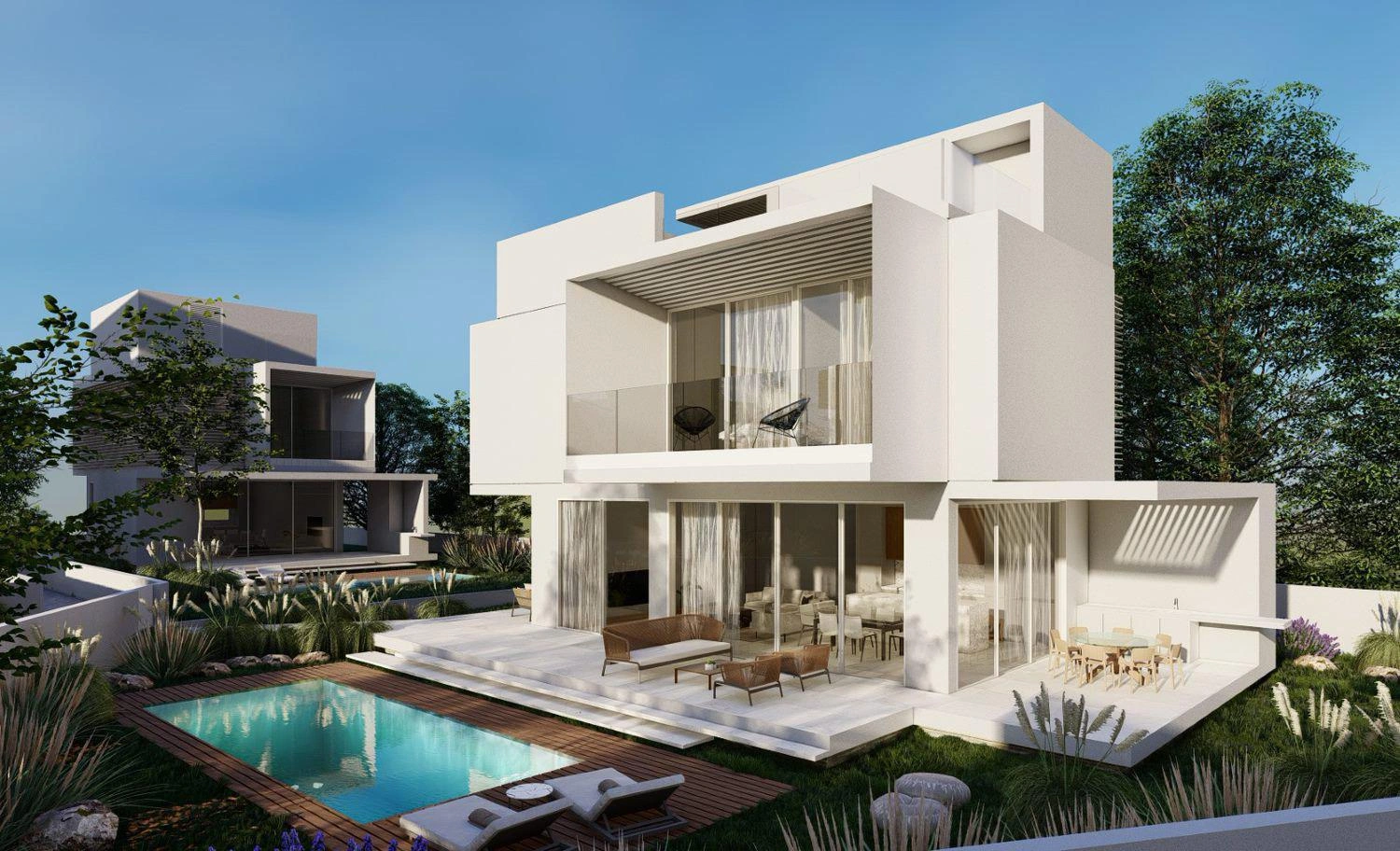 Виллы в жилом комплексе в Пафосе, Кипр