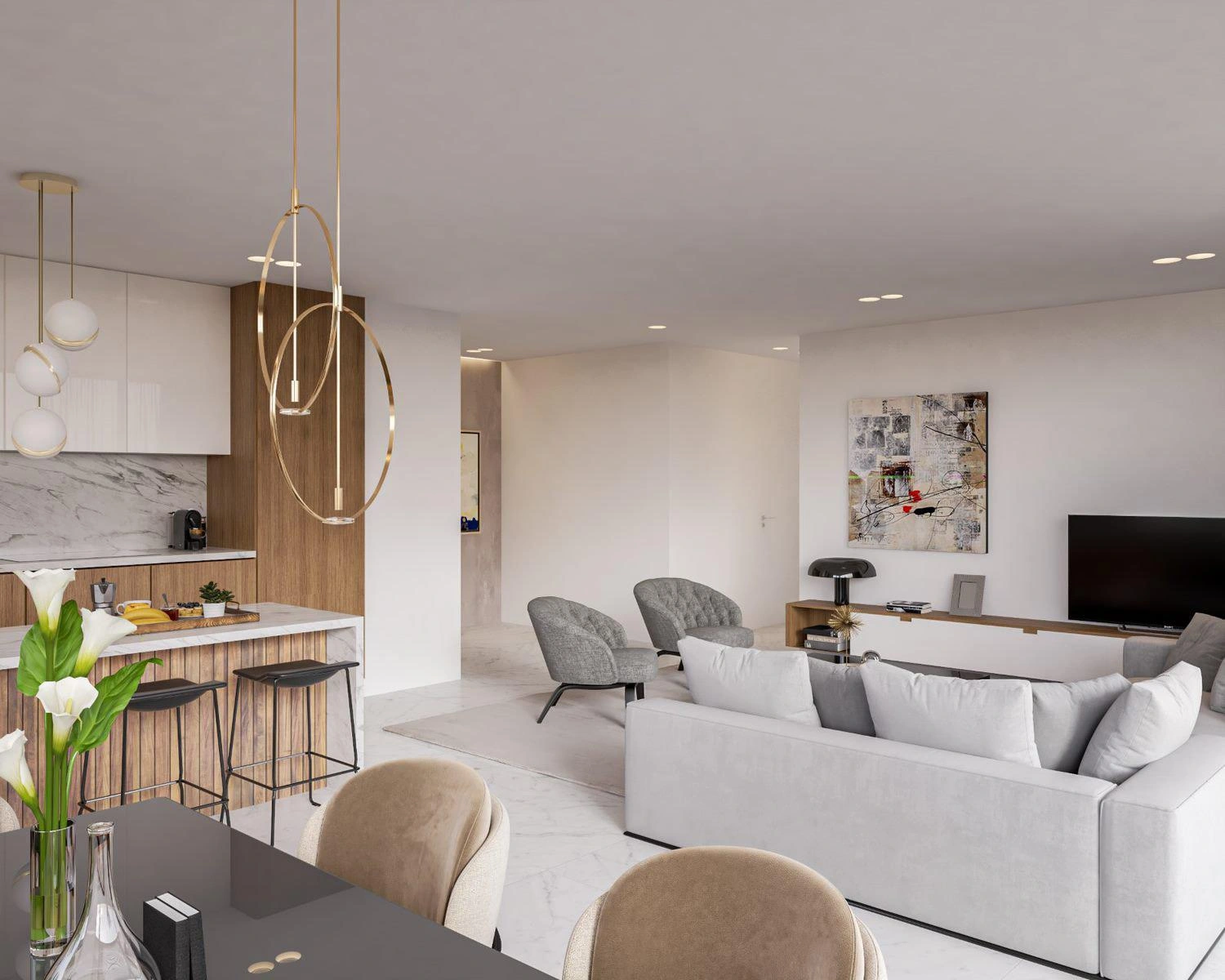 Виллы в жилом комплексе в Пафосе, Кипр