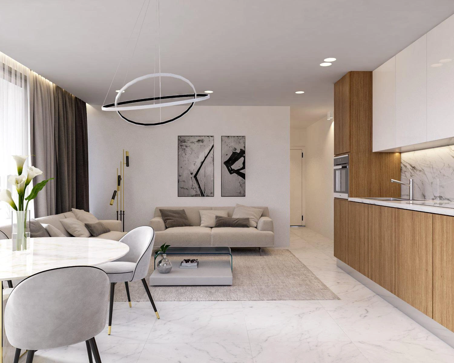 Виллы в жилом комплексе в Пафосе, Кипр