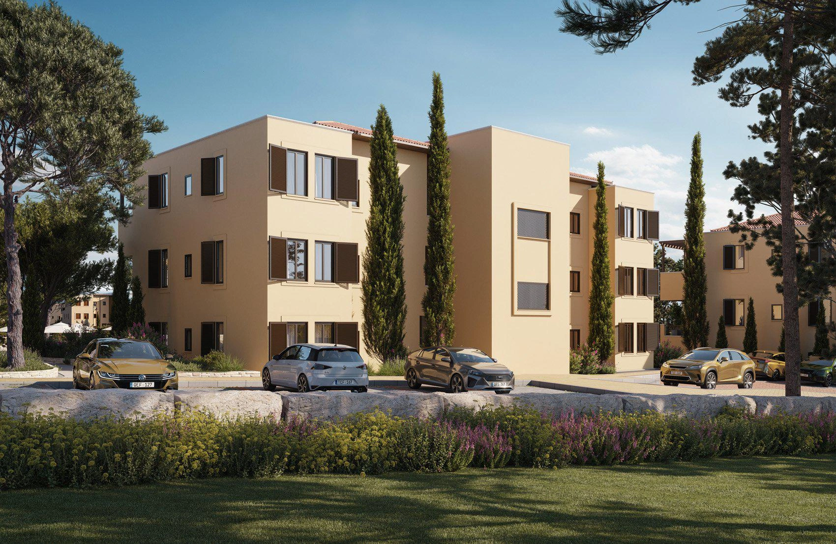 Жилье в современном комплексе в Пафосе, Кипр