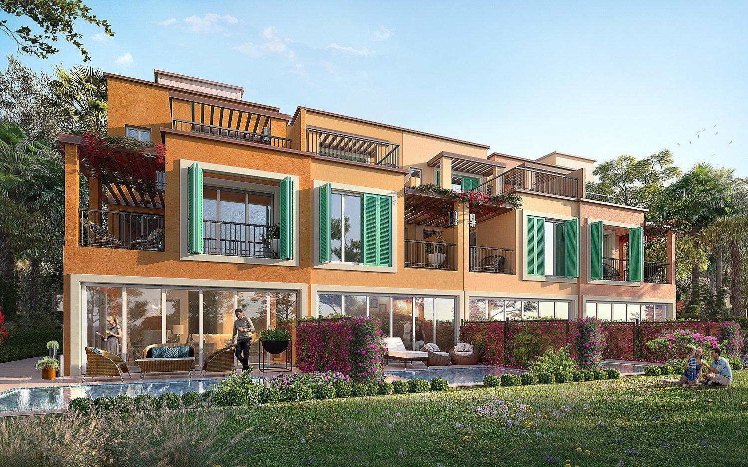 Виллы Lagoons Nice, Объединённые Арабские Эмираты, Дубай