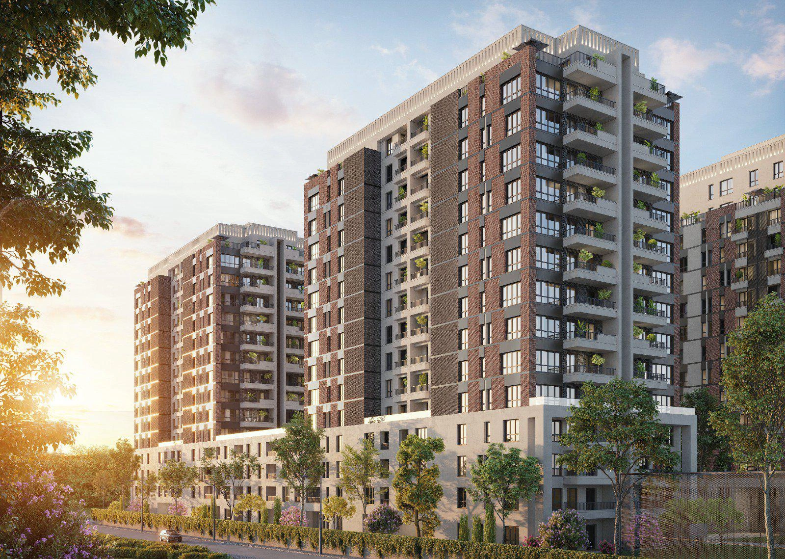 Апартаменты в современном жилом комплексе в Стамбуле, Турция