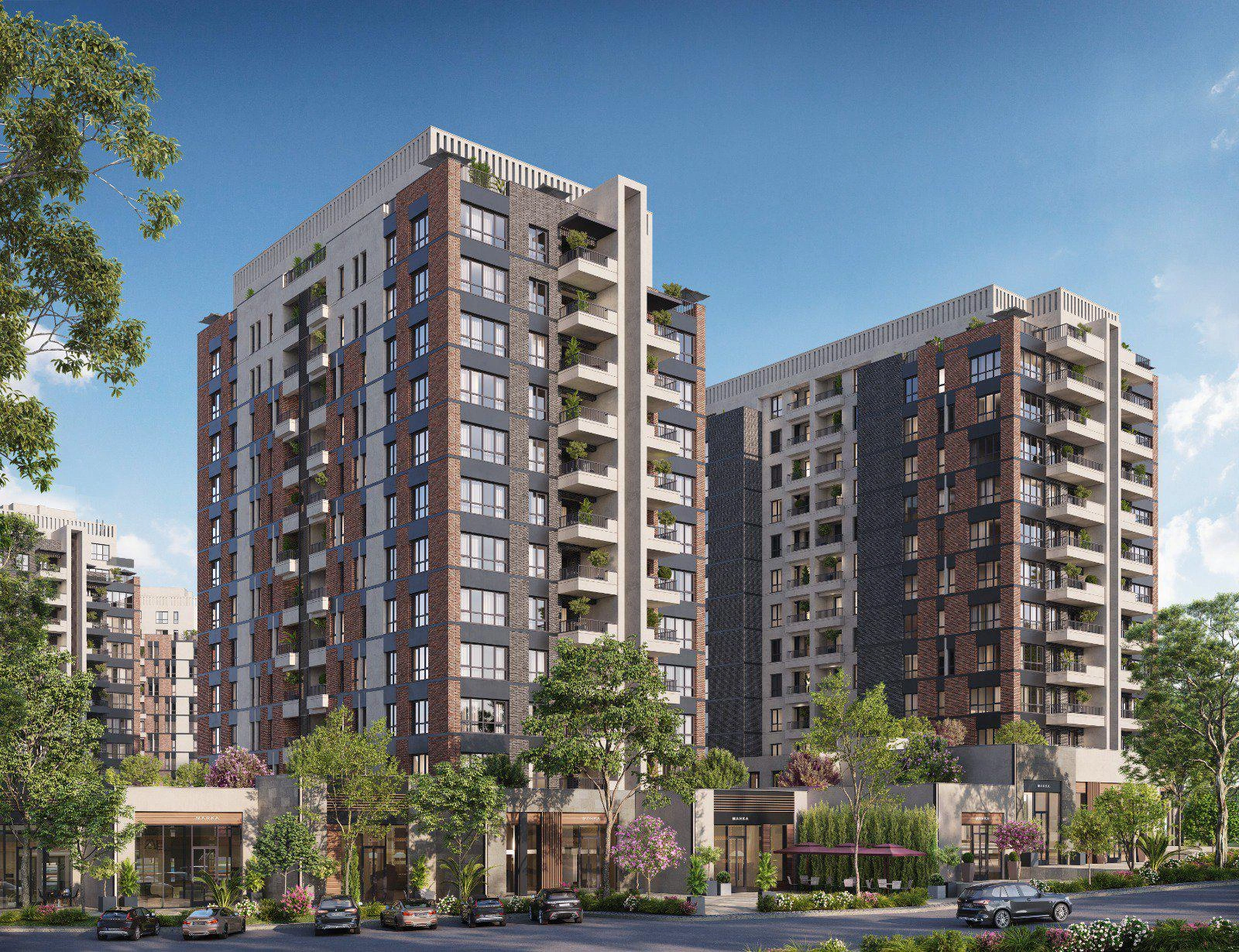 Апартаменты в современном жилом комплексе в Стамбуле, Турция