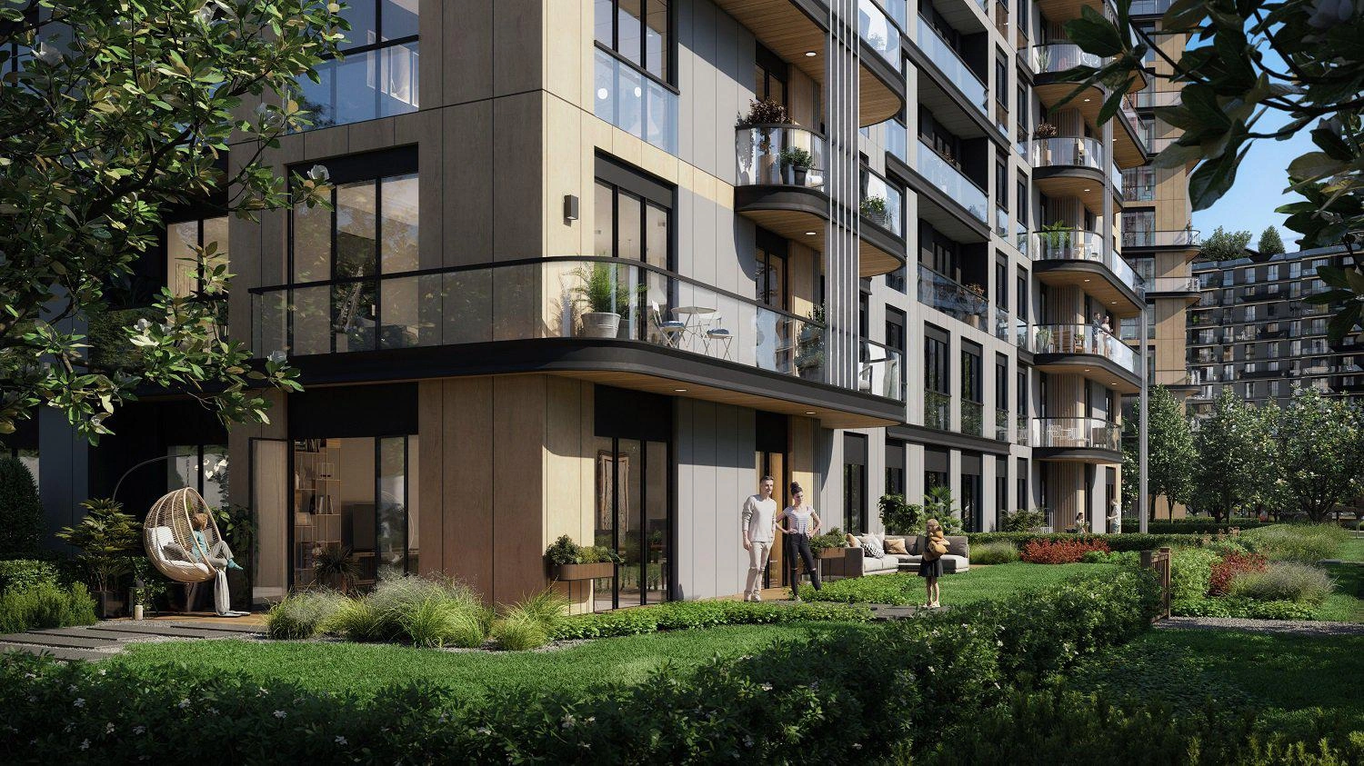 Апартаменты в жилом комплексе рядом с центром Стамбула, Турция