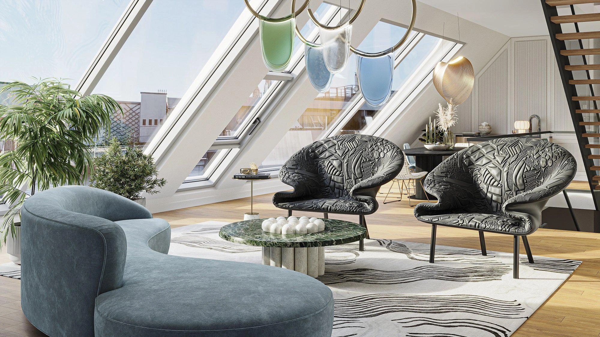 Квартиры в историческом жилом комплексе в Вене, Австрия