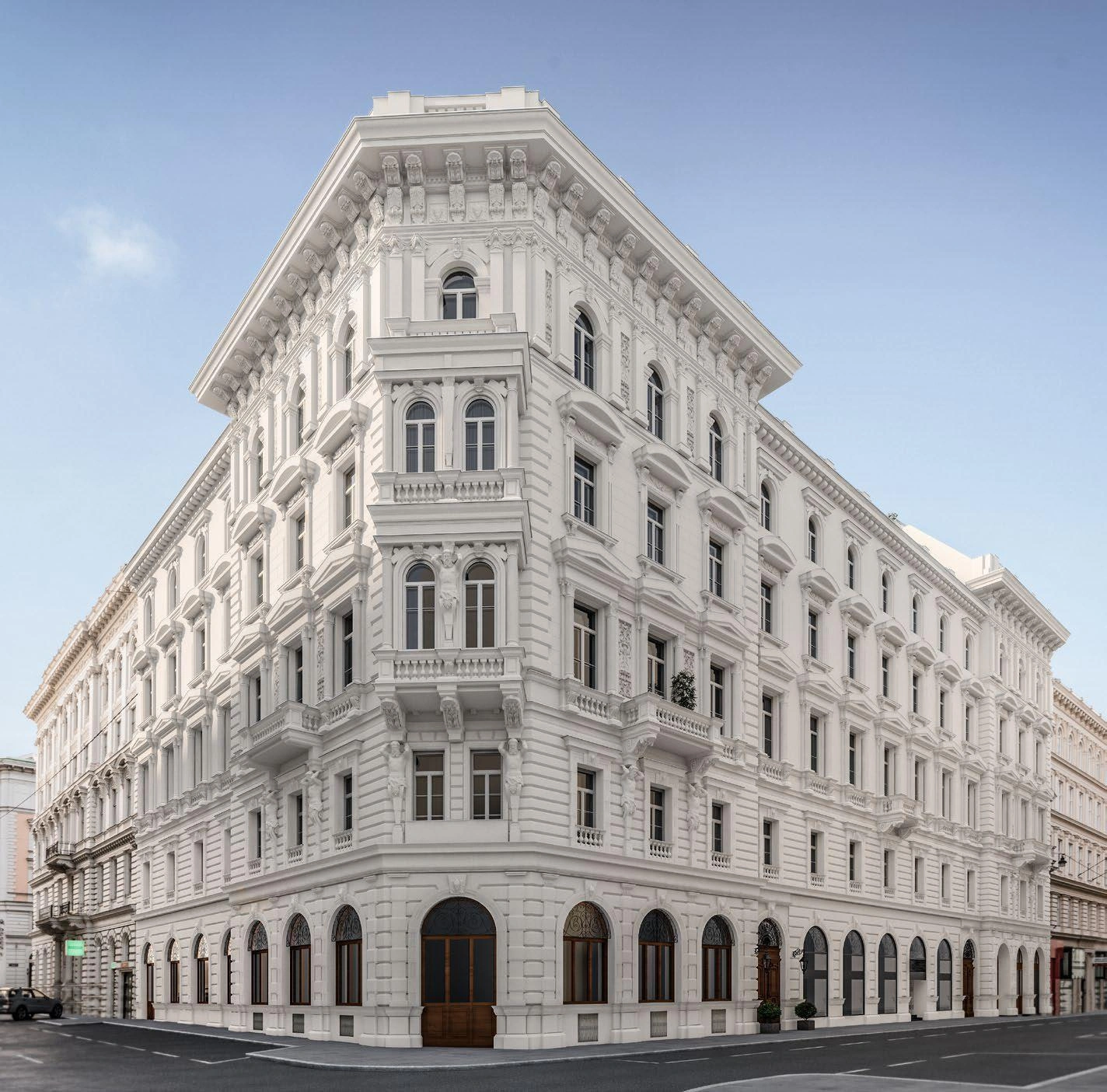 Квартиры в историческом жилом комплексе в Вене, Австрия