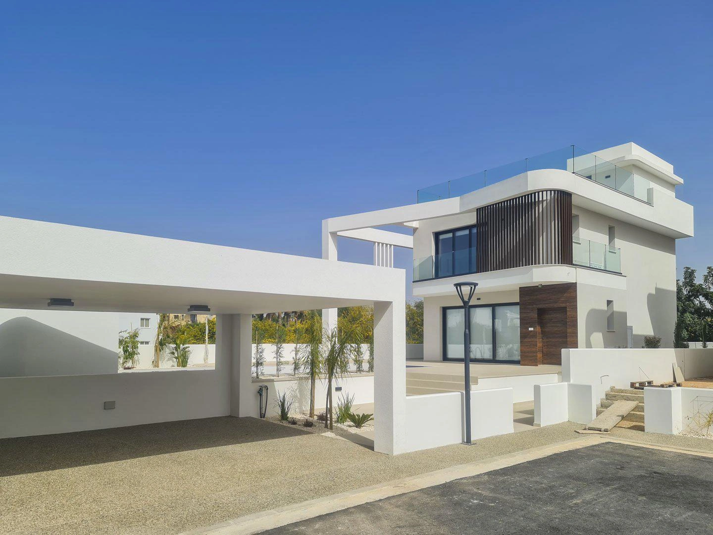 Виллы в новом жилом комплексе в Фамагусте, Кипр