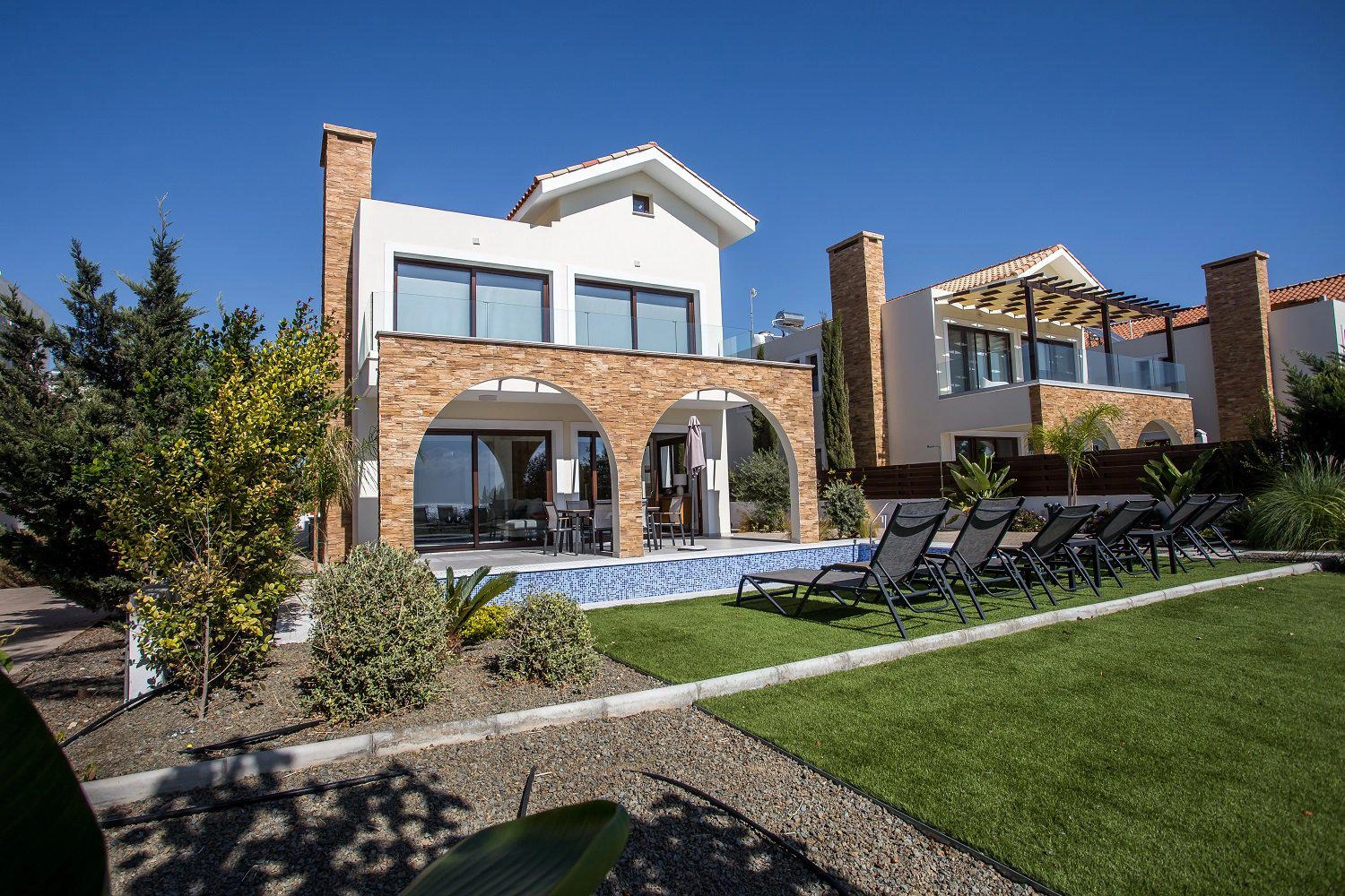 Прибрежные виллы в Айя-Текла, Фамагуста (Кипр)