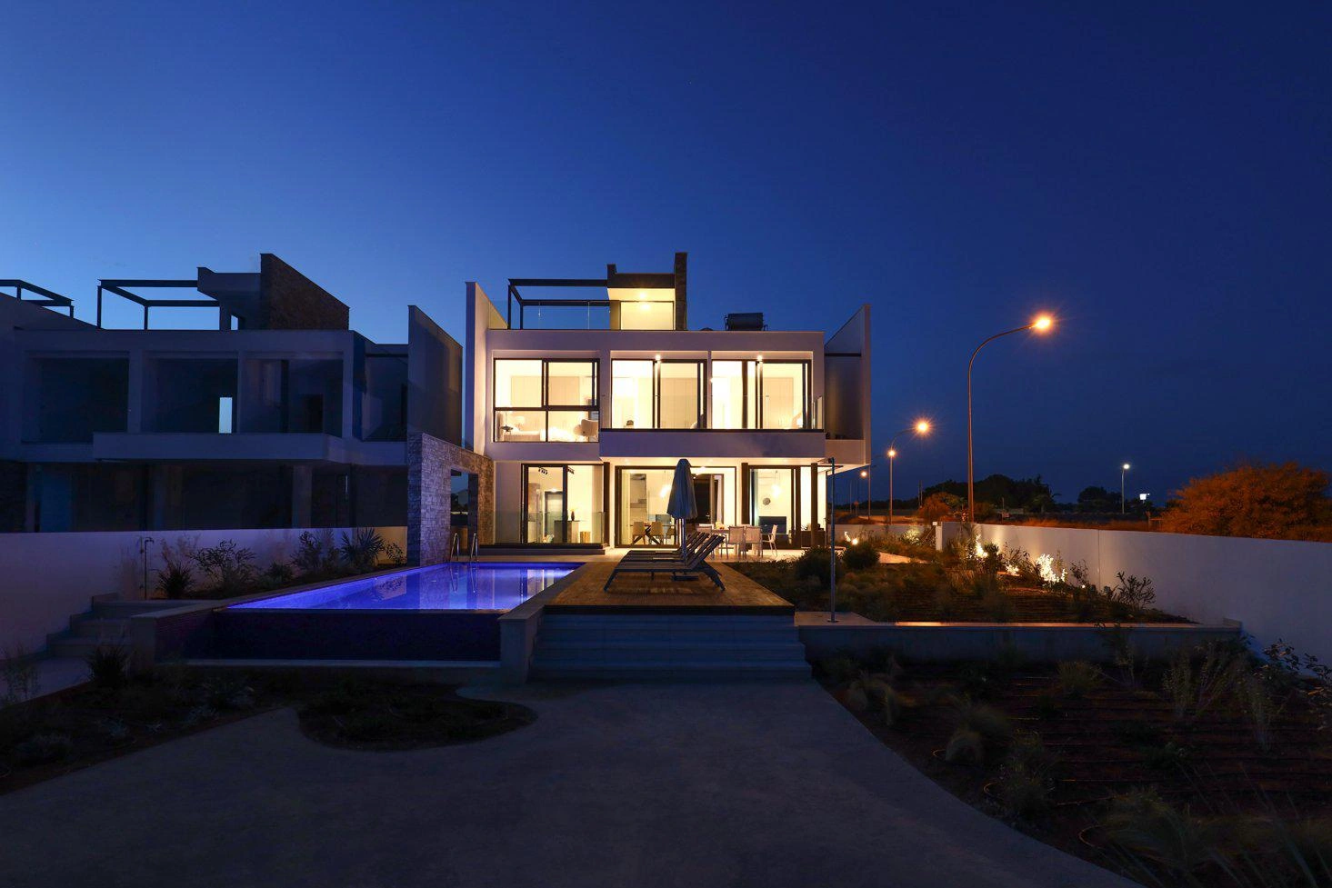 Виллы в новом жилом комплексе в Фамагусте, Кипр