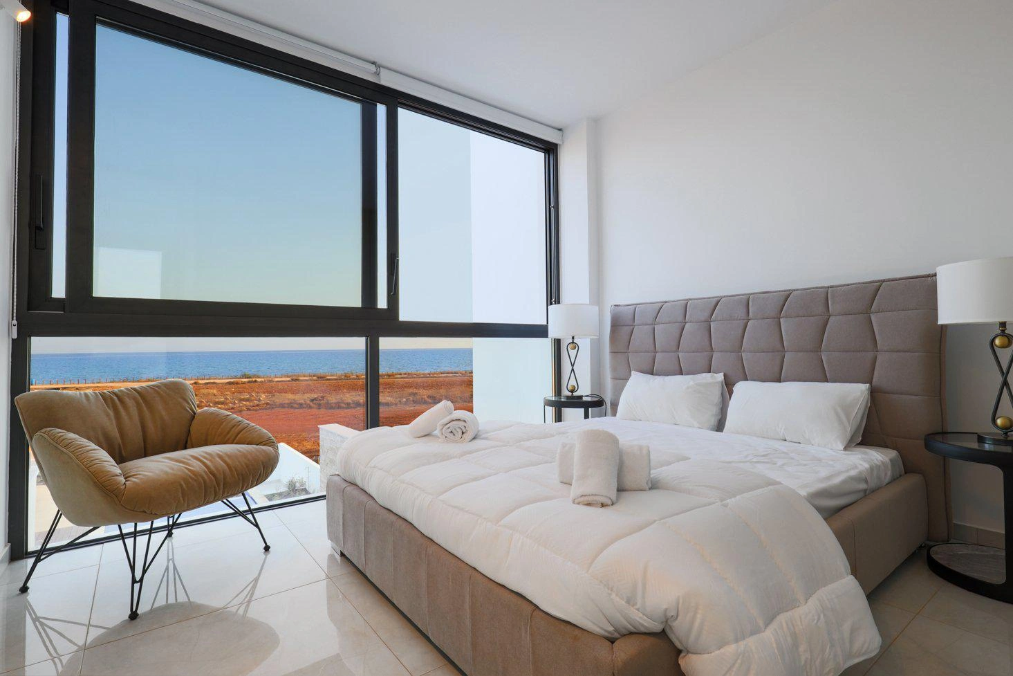 Виллы в новом жилом комплексе в Фамагусте, Кипр