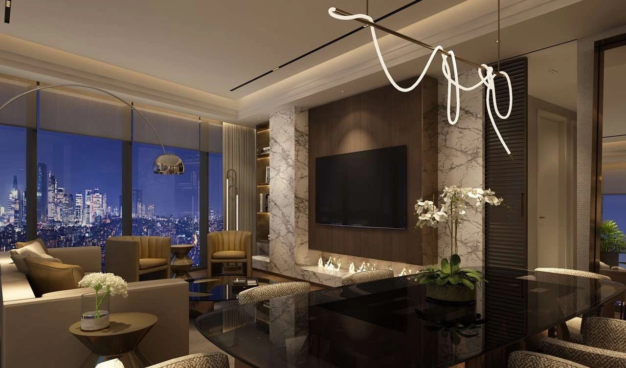 Современный жилой комплекс в районе Маслак, Стамбул