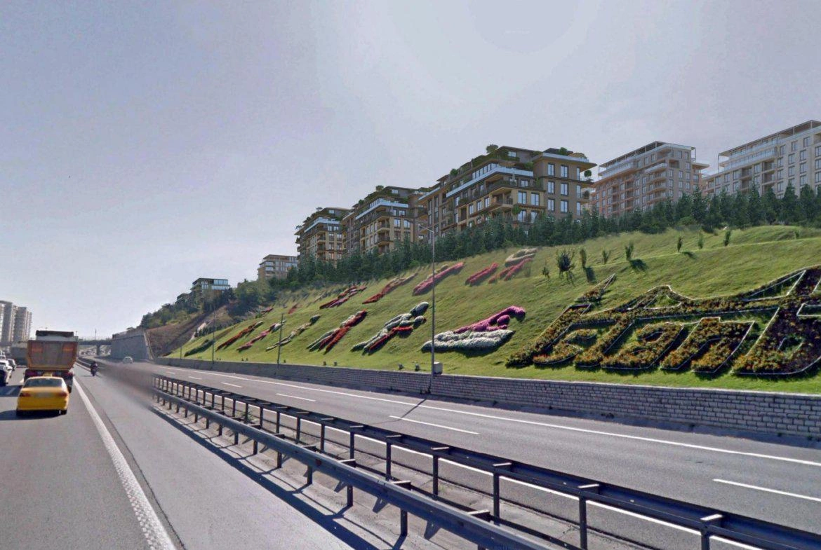 Квартиры в жилом комплексе рядом с Белградским лесом в Стамбуле, Турция