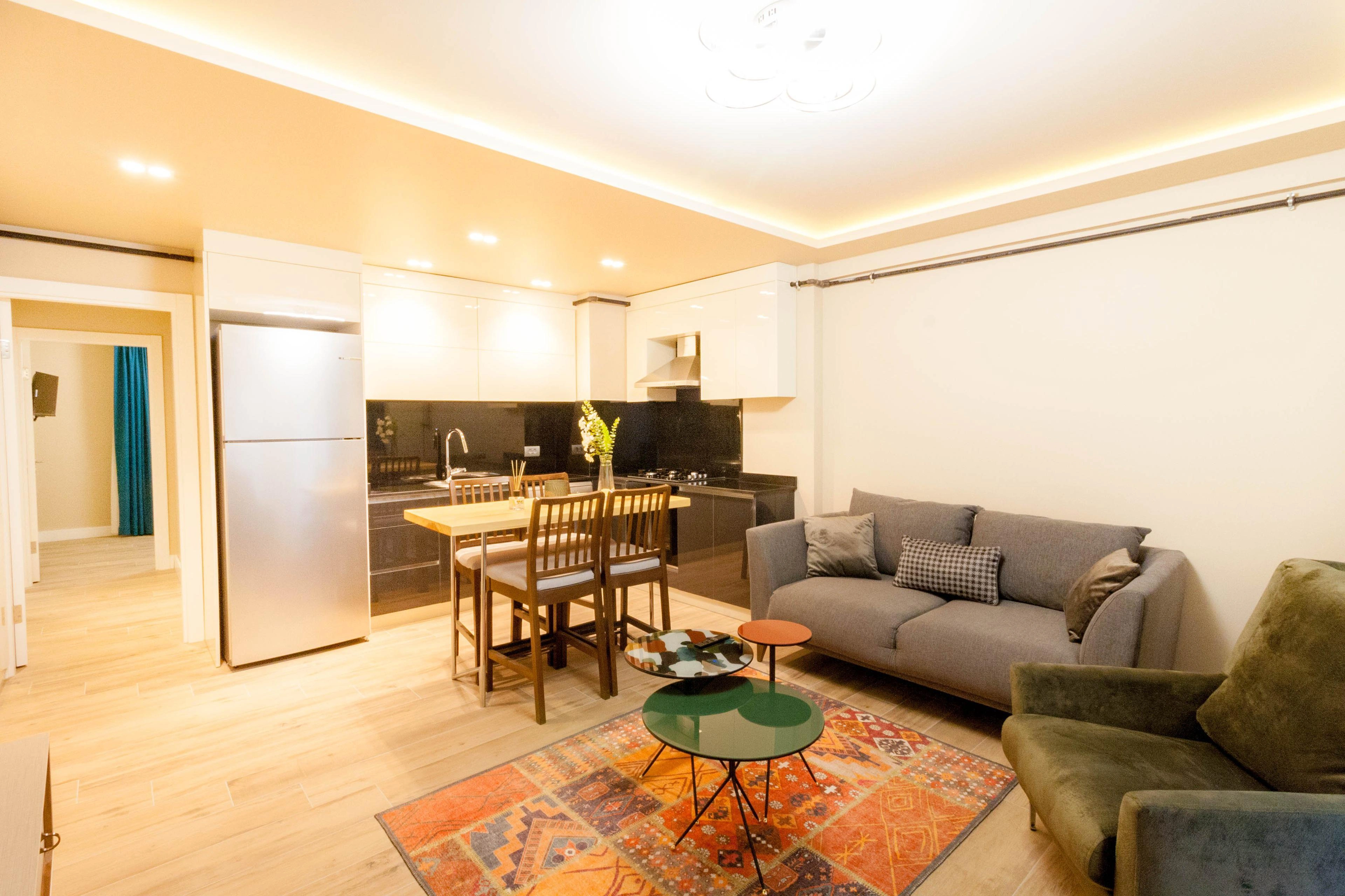 Апартаменты с фитнес-центром в Стамбуле, Турция