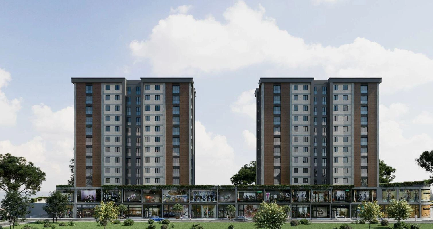 Квартиры в современном жилом комплексе в Стамбуле, Турция