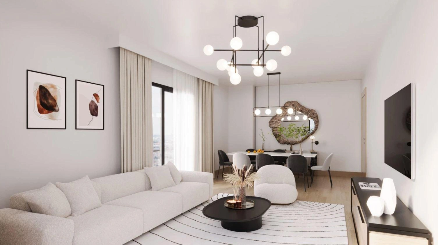 Квартиры в современном жилом комплексе в Стамбуле, Турция