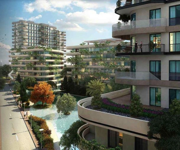 Апартаменты в жилом комплексе в Стамбуле, Турция