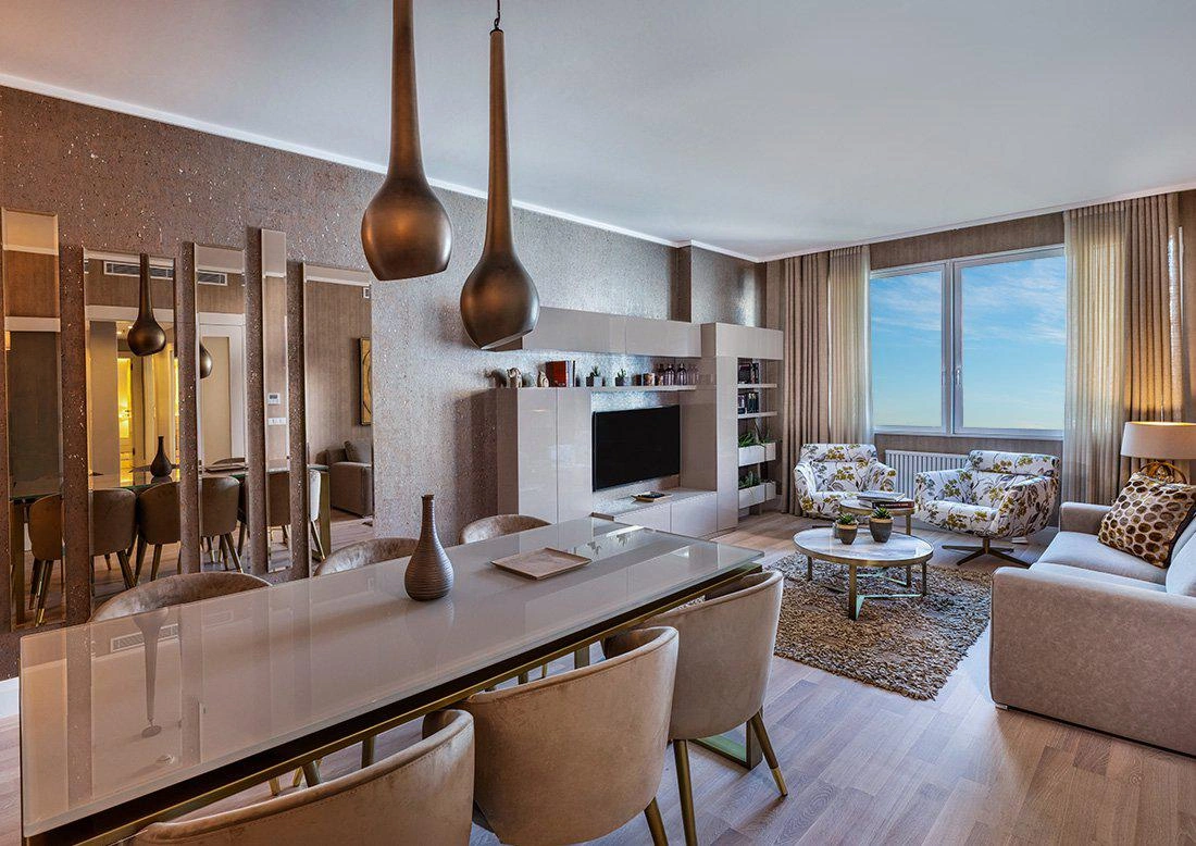 Квартиры в жилом комплексе в Стамбуле, Турция