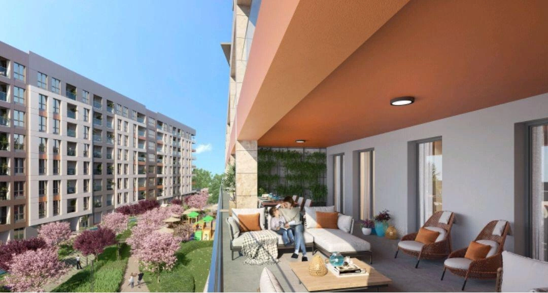 Квартиры в новом жилом комплексе в Стамбуле, Турция