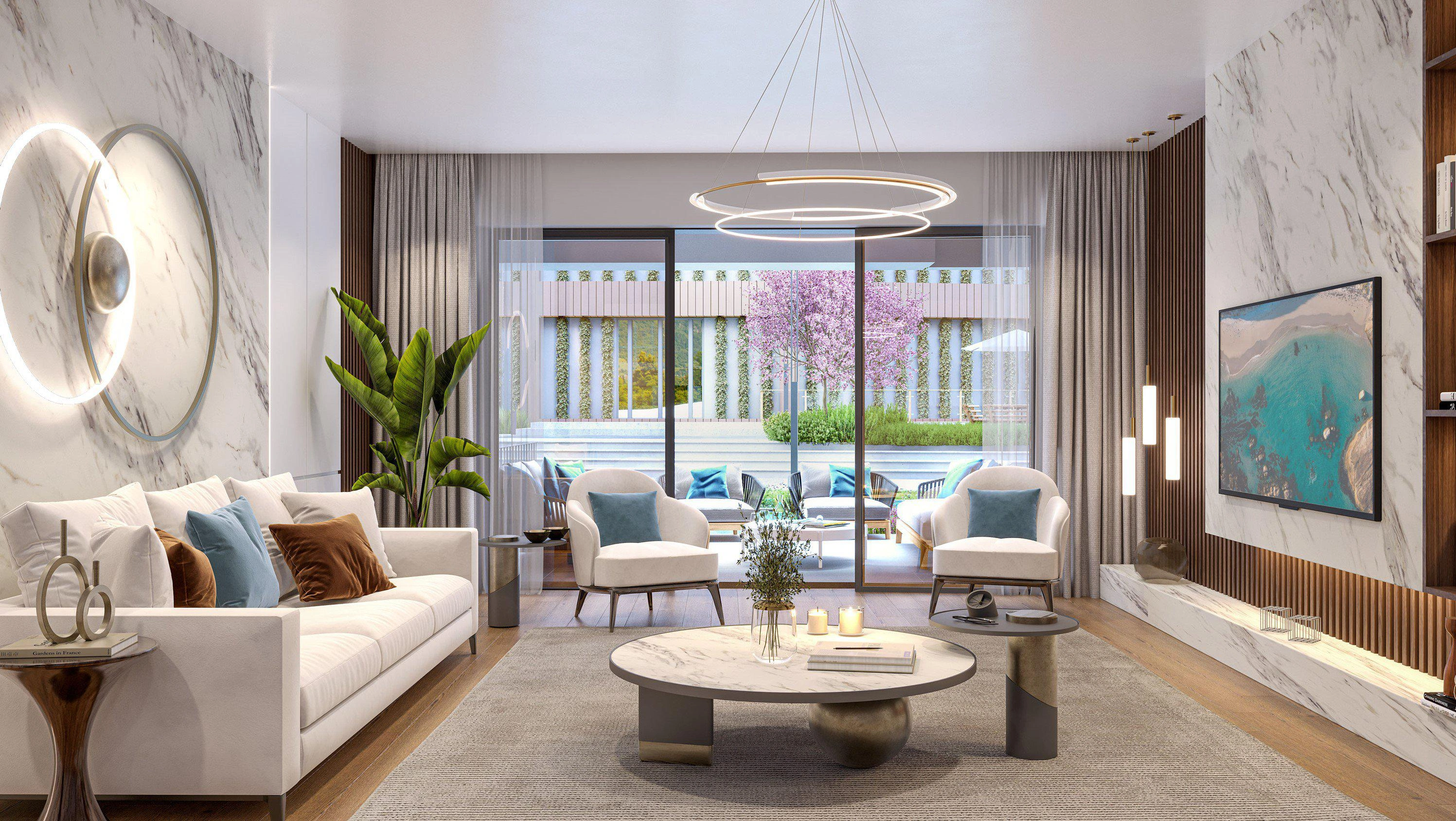 Квартиры в новом жилом комплексе в Стамбуле, Турция