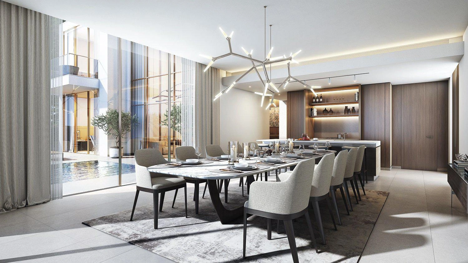 Виллы Hartland II Villas, Объединённые Арабские Эмираты, Дубай