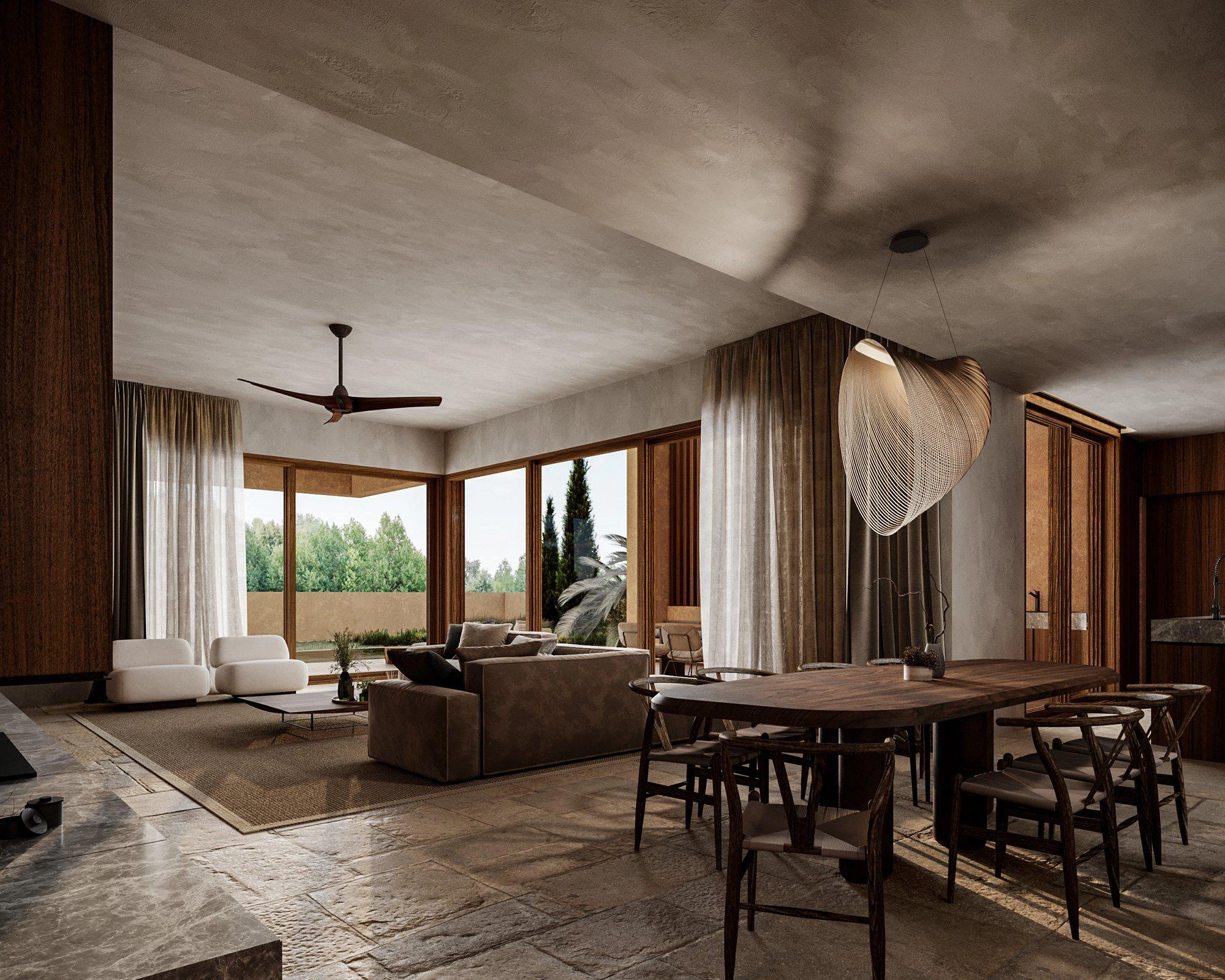 Виллы в современном жилом комплексе в Пафосе, Кипр