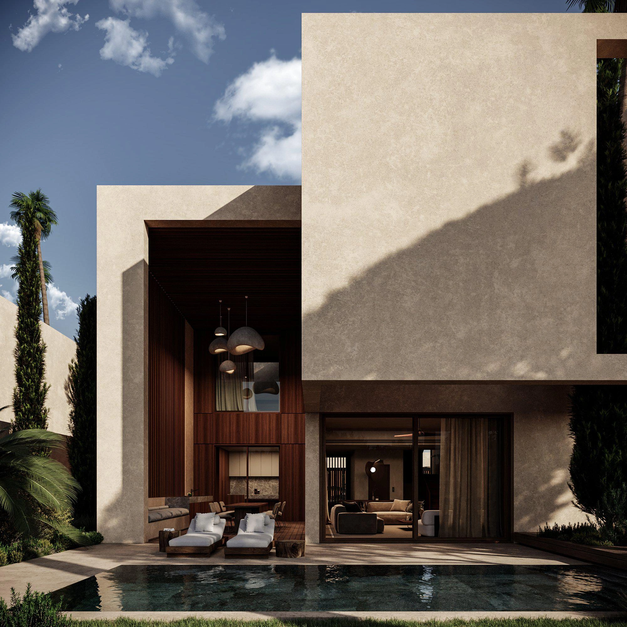 Виллы в современном жилом комплексе в Пафосе, Кипр