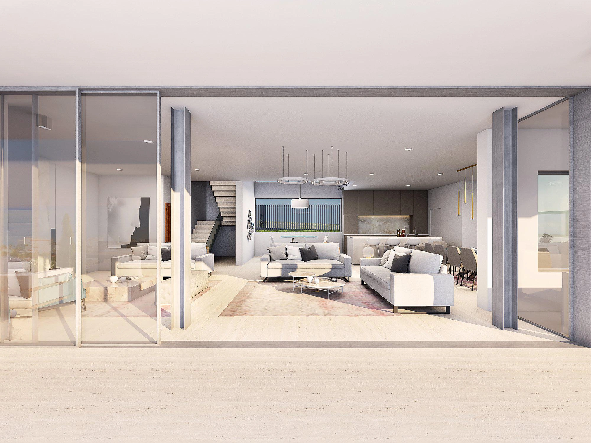 Виллы рядом с пляжем и центром города в Пафосе (Кипр)