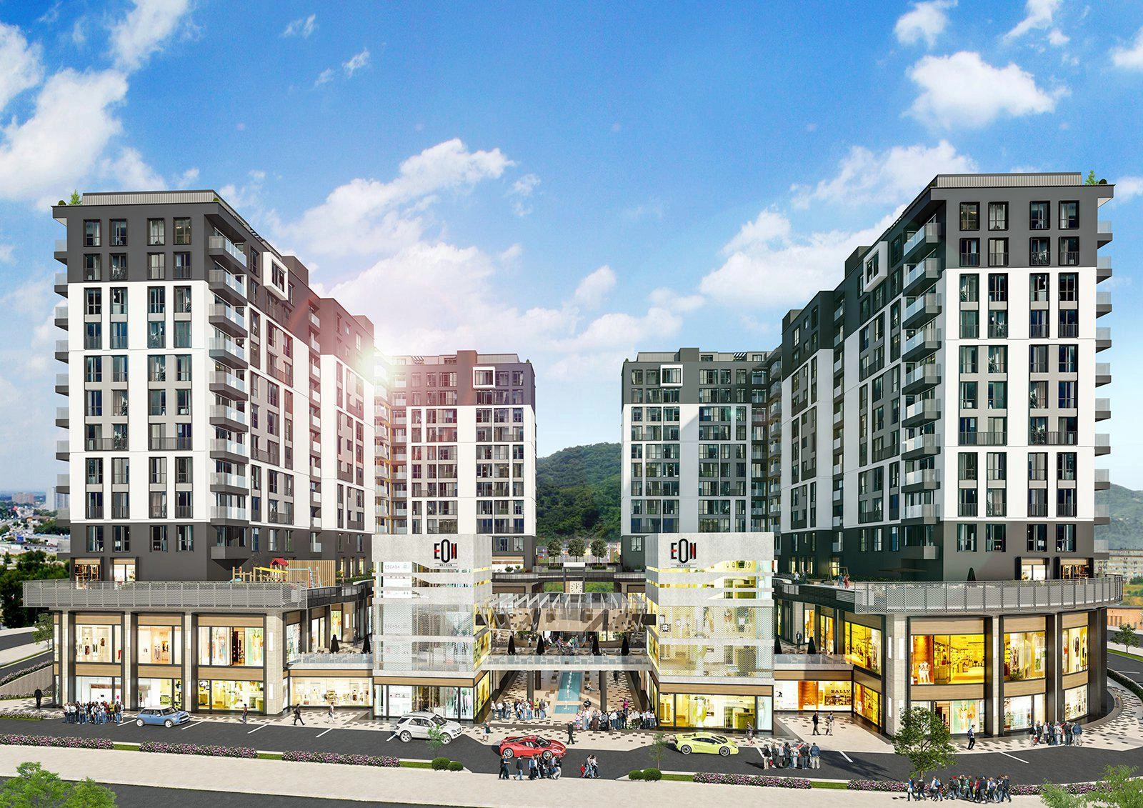 Квартиры в современном жилом комплексе в Стамбуле, Турция