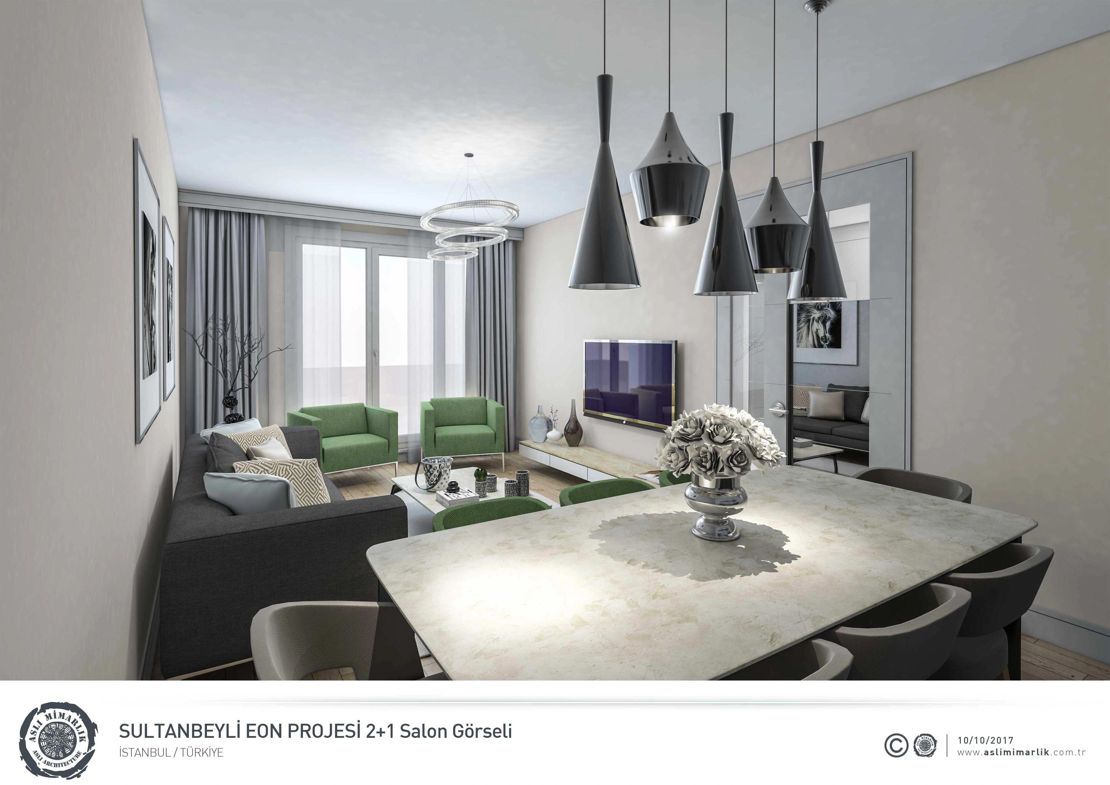 Квартиры в современном жилом комплексе в Стамбуле, Турция