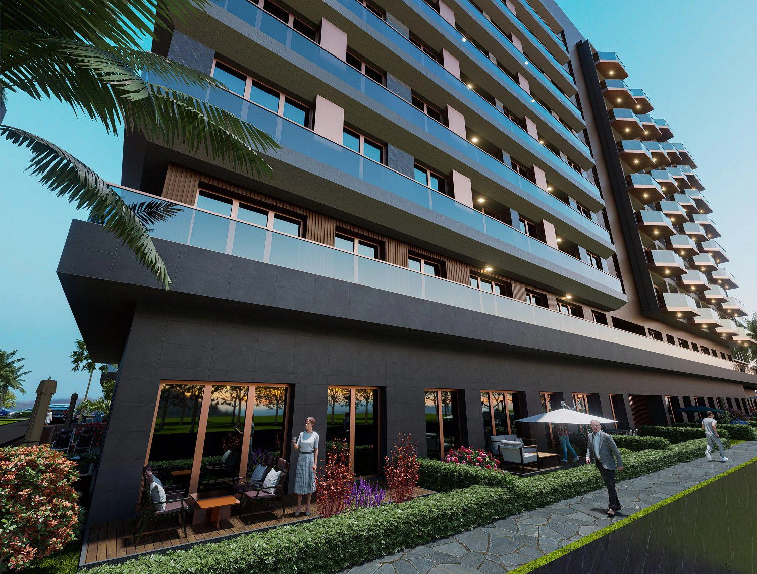 Квартиры в жилом комплексе в Стамбуле, Турция