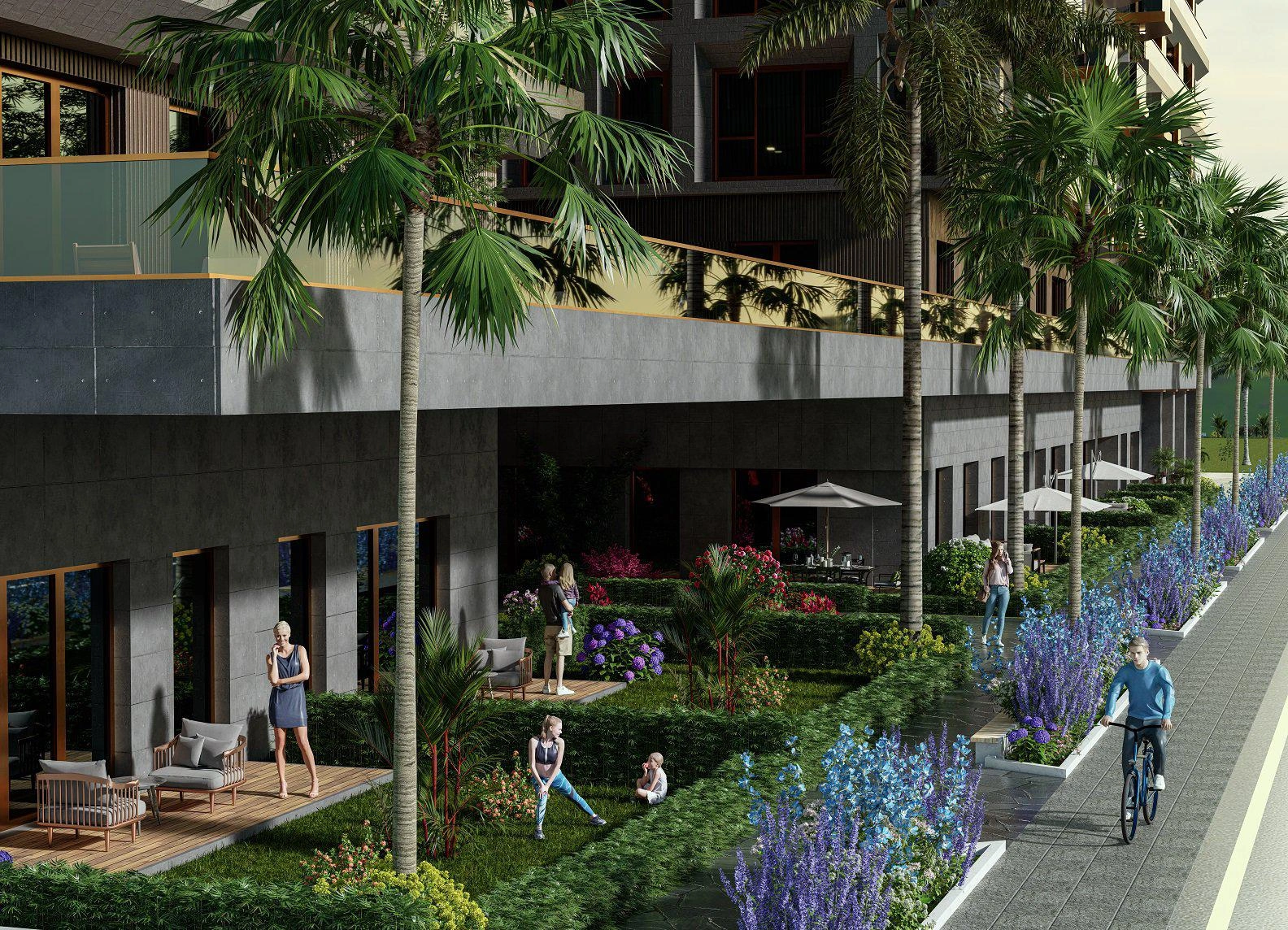 Квартиры в жилом комплексе в Стамбуле, Турция