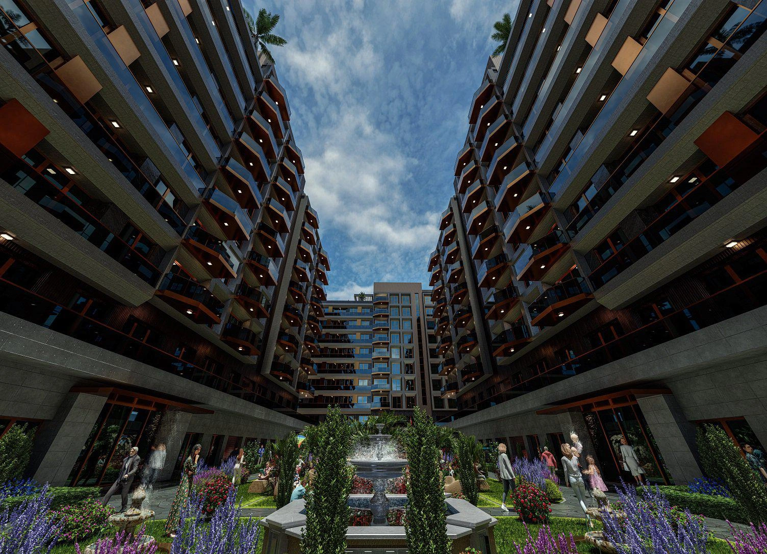 Квартиры в жилом комплексе в Стамбуле, Турция