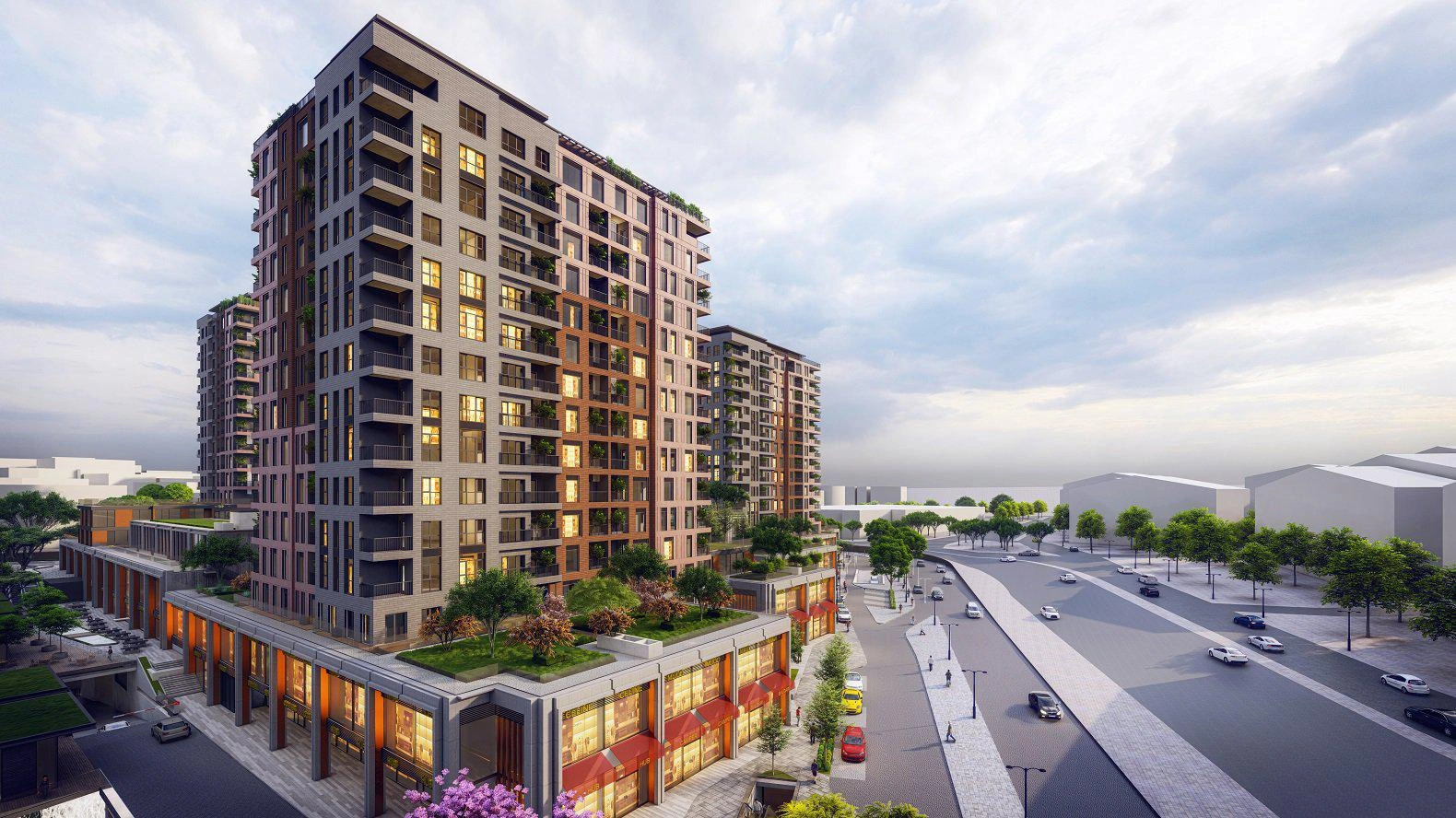 Апартаменты в новом жилом комплексе в Бахчелиэвлере, Стамбуле, Турции