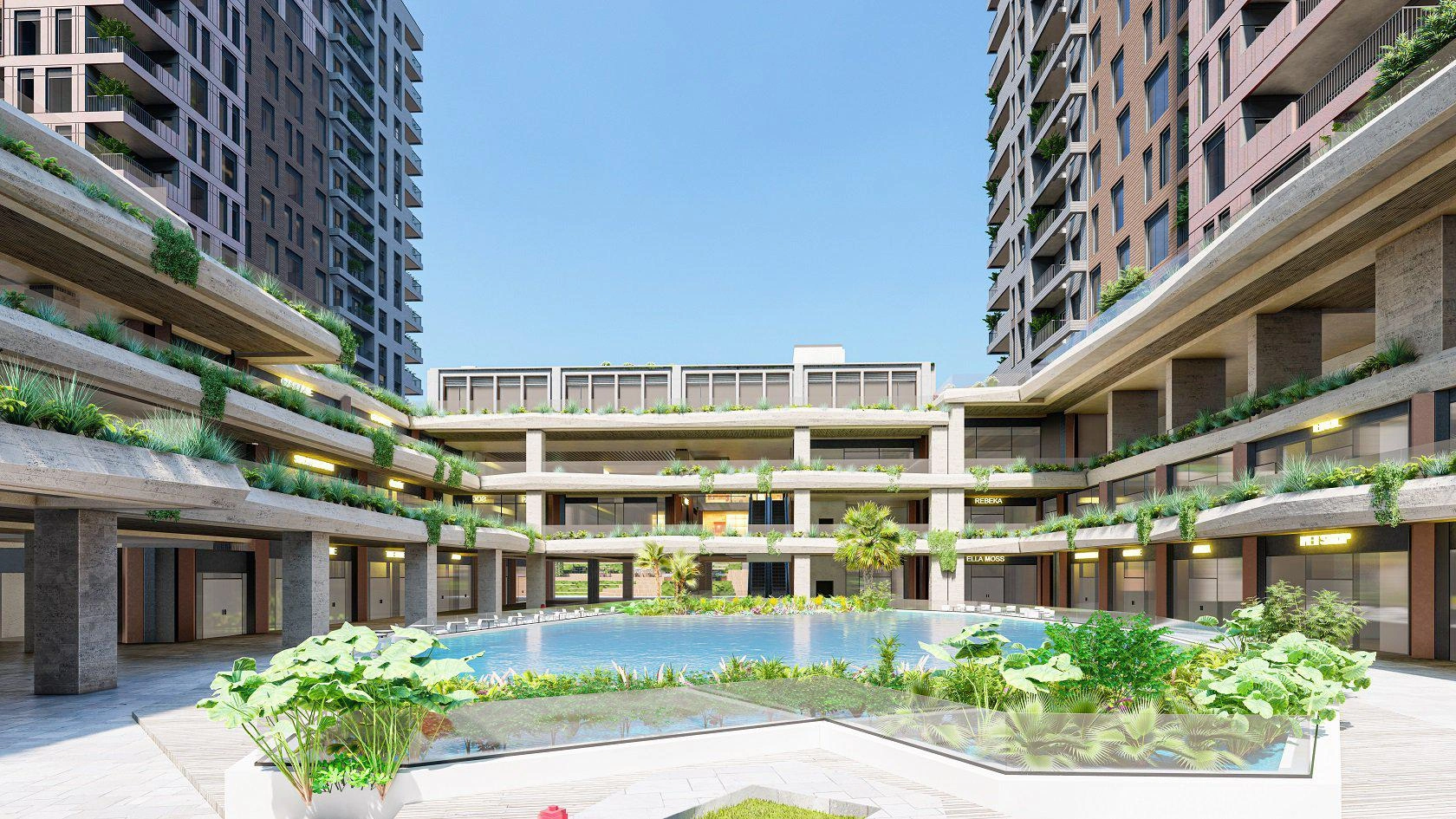 Апартаменты в новом жилом комплексе в Бахчелиэвлере, Стамбуле, Турции