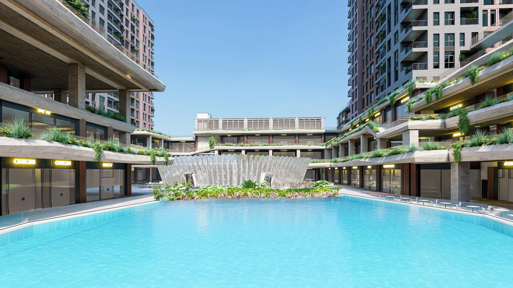 Апартаменты в новом жилом комплексе в Бахчелиэвлере, Стамбуле, Турции