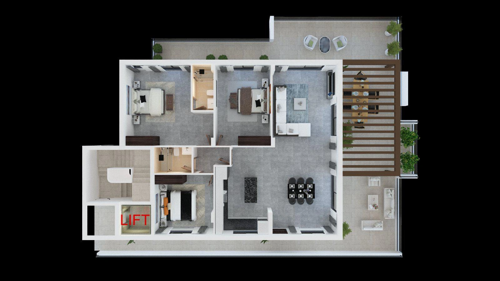 Премиальные апартаменты в Пафосе (Кипр)