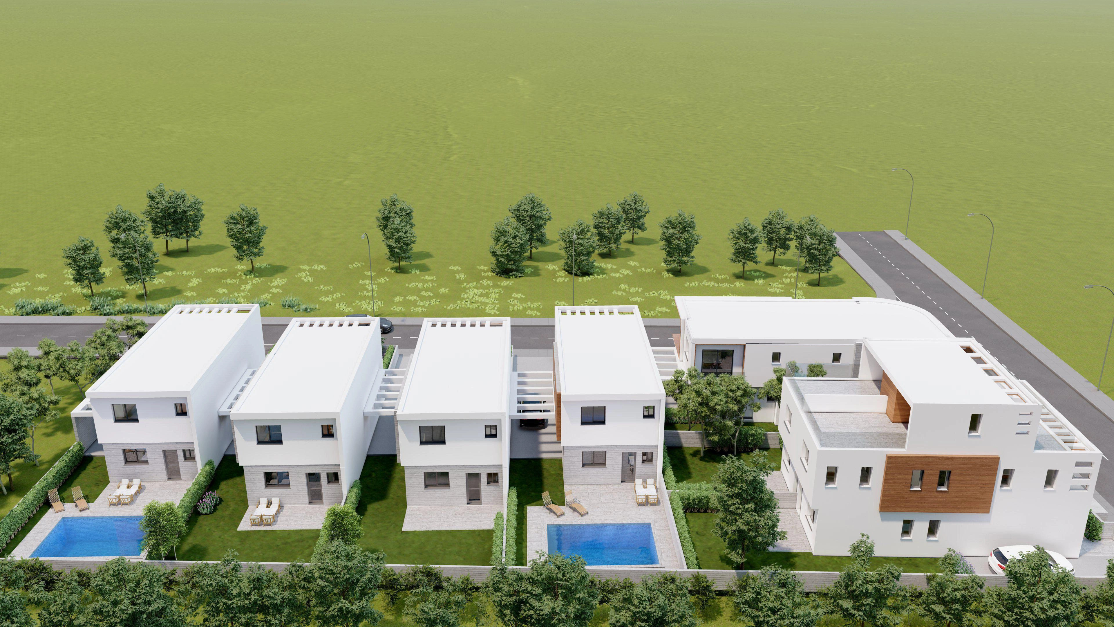 Премиальные виллы в Йероскипу, Пафос, Кипр