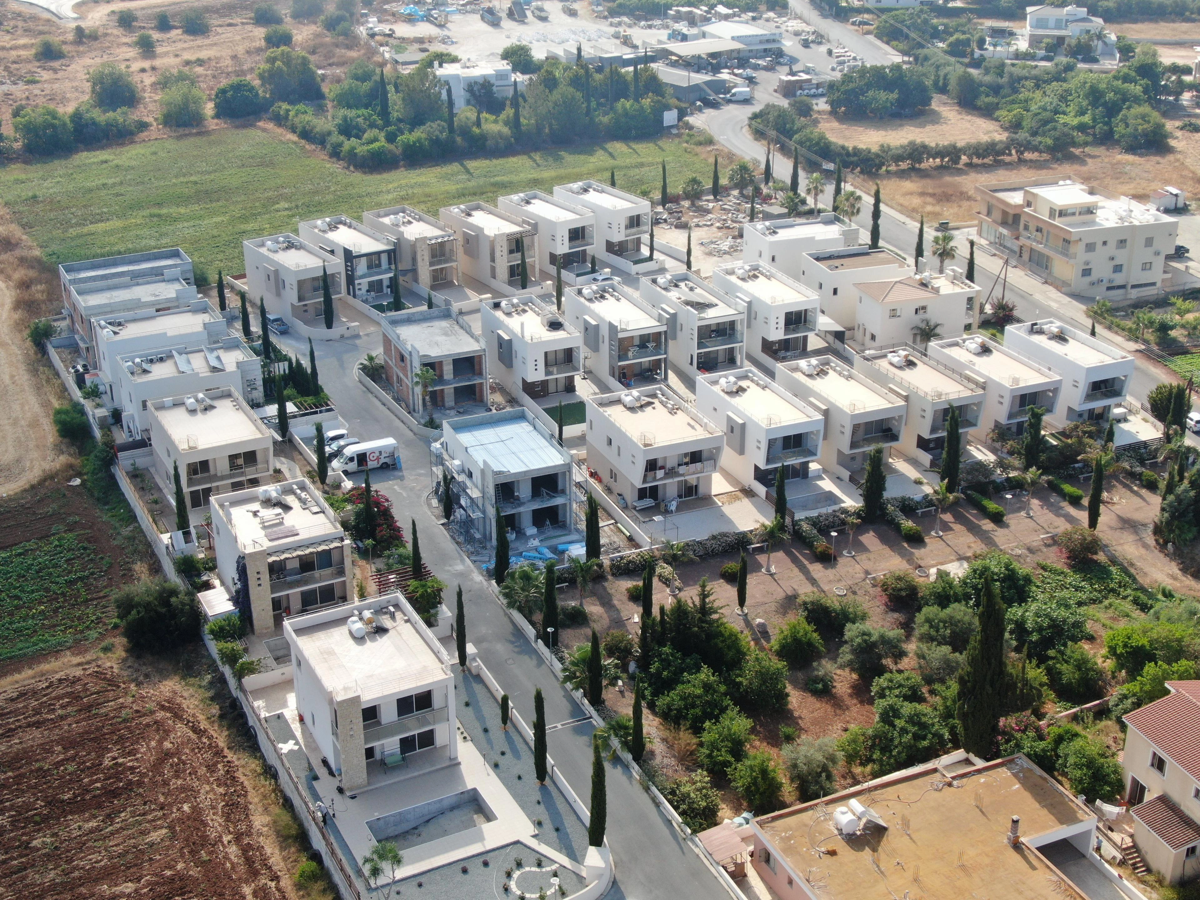 Виллы в современном жилом комплексе в Пафосе, Кипр